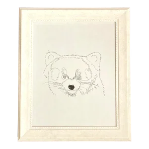 Contemporary Minimalist Animal Print from The Endangered Species Series