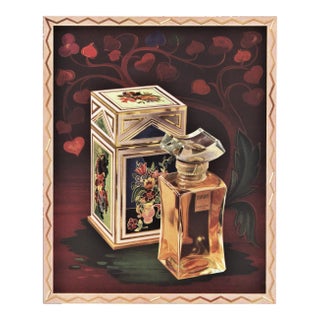 1947 Mid-Century Lancome Perfume Print For Sale