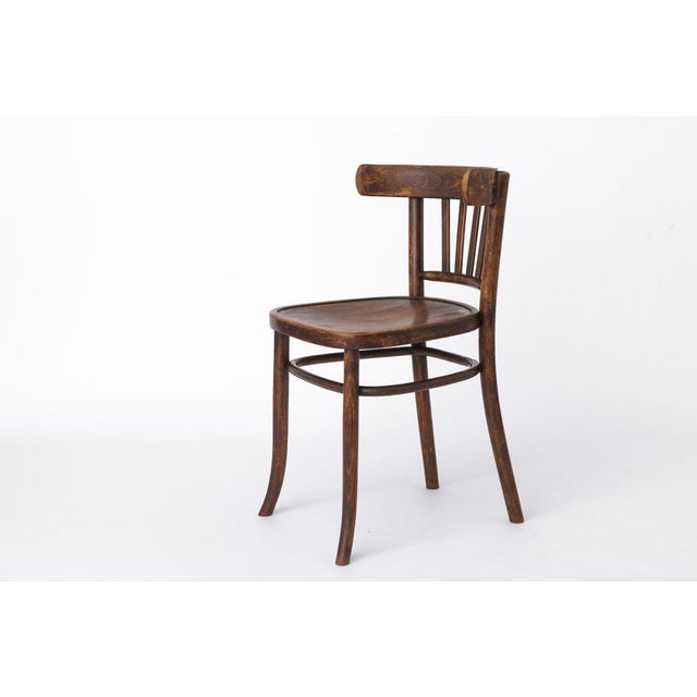 Vintage Wooden Desk Chair, 1930s For Sale - Image 10 of 10