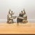 1930s Art Deco Silver Pewter Bookends, 1930s, Set of 2 For Sale - Image 5 of 9