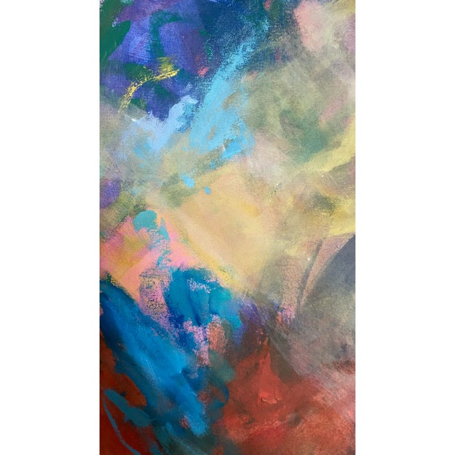 2020s Colorful Abstract Painting 2025 For Sale - Image 5 of 6