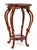 Hand carved Rosewood petite chinoiserie style drink table, plant stand. Just the perfect small size to place in a tight...