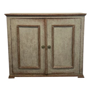Antique Swedish Brass Sideboard For Sale