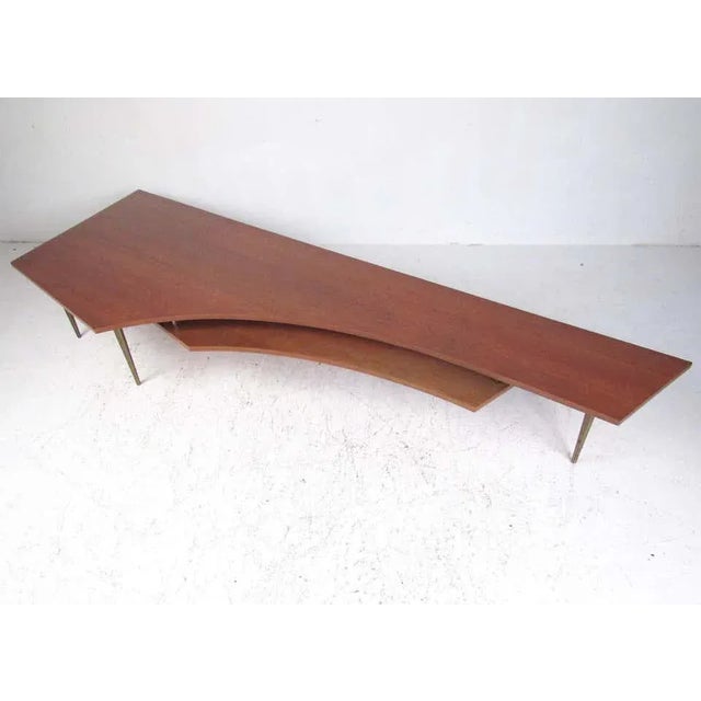 1960s Large Mid-Century Modern Coffee Table For Sale - Image 12 of 12