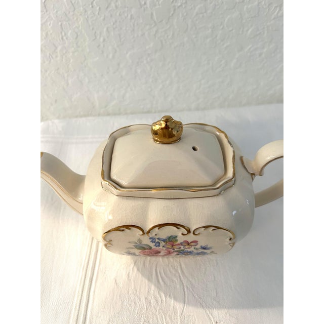 Noritake Vintage Floral "Tea for Two" Tea Set, 5 PCS For Sale - Image 4 of 9