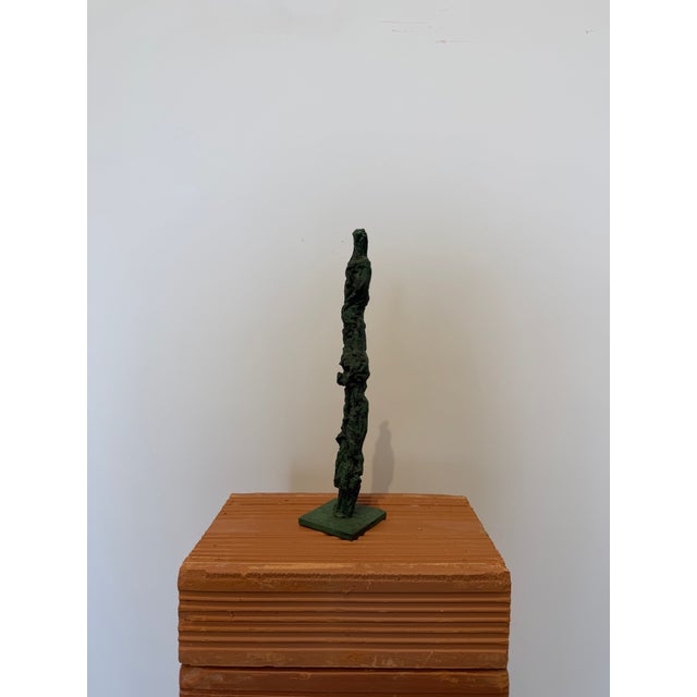 Dirce De Assis Cavalcanti Attr. Bronze Patinated Brutalist Sculpture, 1990s For Sale - Image 13 of 14