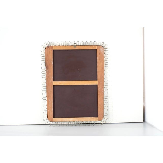 Brass Wall Mirror, Italy, 1950s For Sale - Image 15 of 16