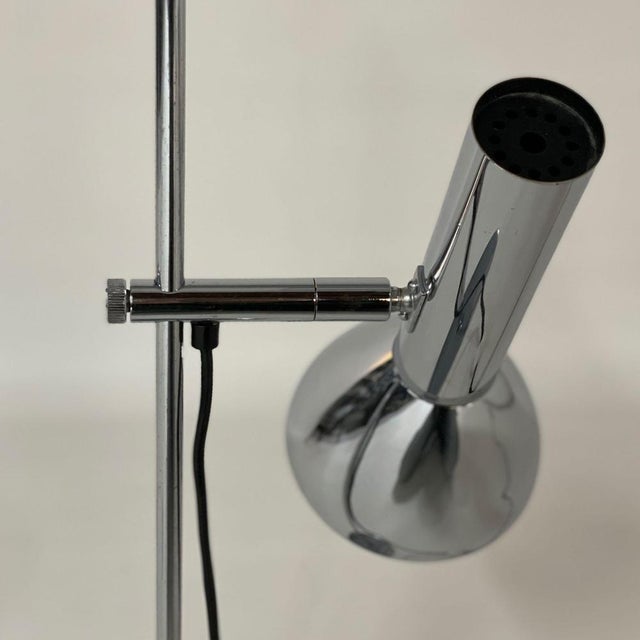 Table Lamp in Chromed Metal from Hustadt Leuchten, 1970s For Sale - Image 11 of 14