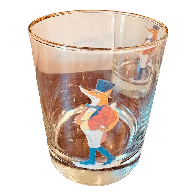 Vintage Snooty Fox Lowball Glasses, Set of 4 For Sale