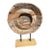 Vintage Wood Milling Wheel - Art Sculpture For Sale