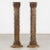 Late 19th Century Pair of Antique Wood Carved Gothic Revival Architectural Columns For Sale - Image 5 of 12