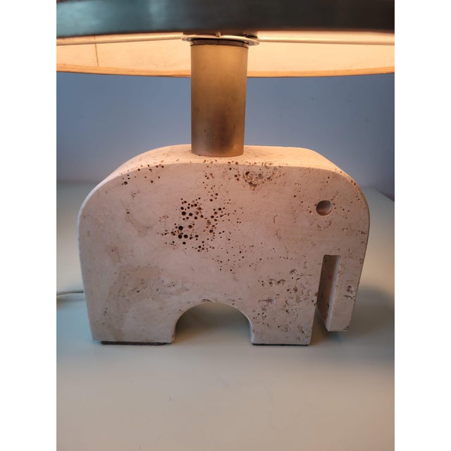 Sculptural Elephant Table Lamp from F.lli Mannelli, Florence, Italy, 1970s For Sale - Image 11 of 18