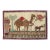 Zabihi Collection Vintage Turkish Camel Donkey Rug - 2'5" x 3'11" For Sale