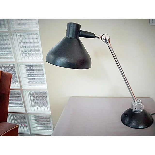 1930s Industrial Table Lamp from Jumo, 1938 For Sale - Image 5 of 16