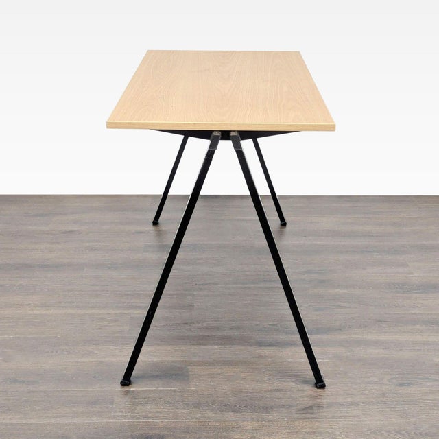 Bernhardt Bernhardt Yuno Modern Minimalist Wood Laminate and Metal Desk For Sale - Image 4 of 7