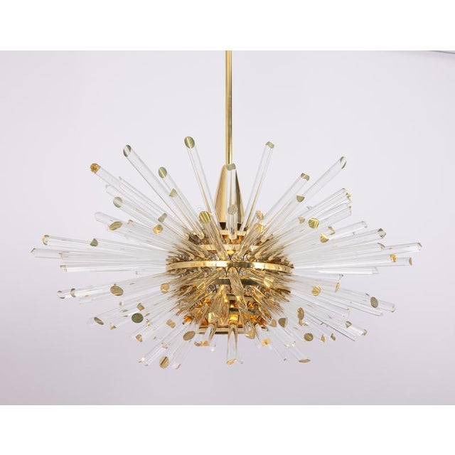 Miracle Chandelier attributed to Bakalowits & Söhne, Austria, 1960s For Sale - Image 3 of 18