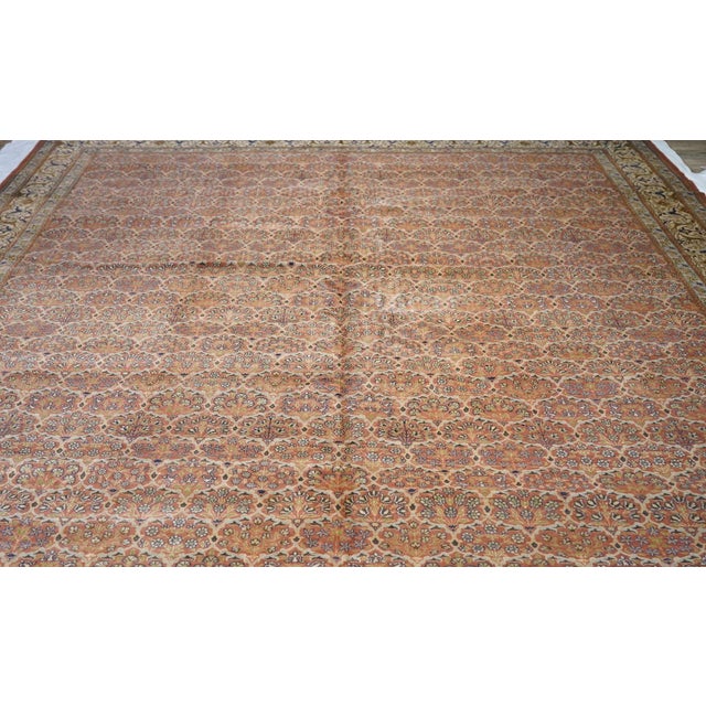 Beige Antique Sivas Rug 10'9'' x 14'9'' For Sale - Image 8 of 12