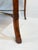 Wood Vintage Maitland-Smith Style Coffee Table With Leather-Wrapped Legs and Brass Accents For Sale - Image 7 of 15