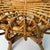 Brown Mid-Century Modern Italian Round Stools in Rattan, 1960s, Set of 2 For Sale - Image 8 of 13