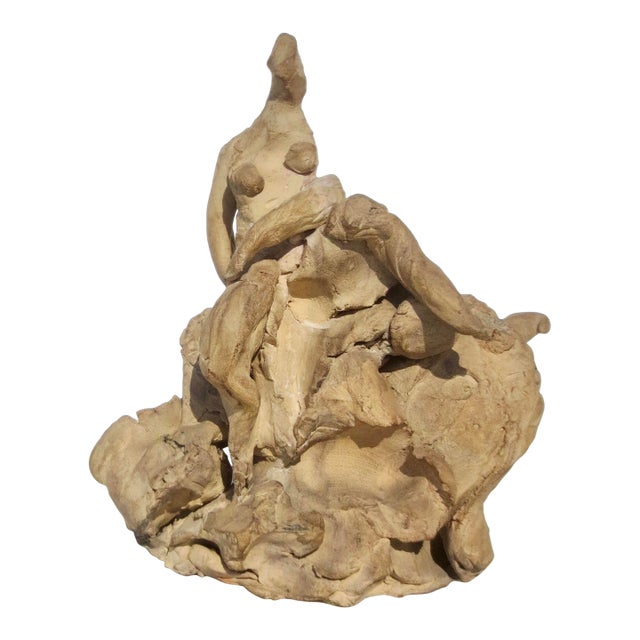 Richard Hess Terra Cotta Sculpture MCM Germany For Sale