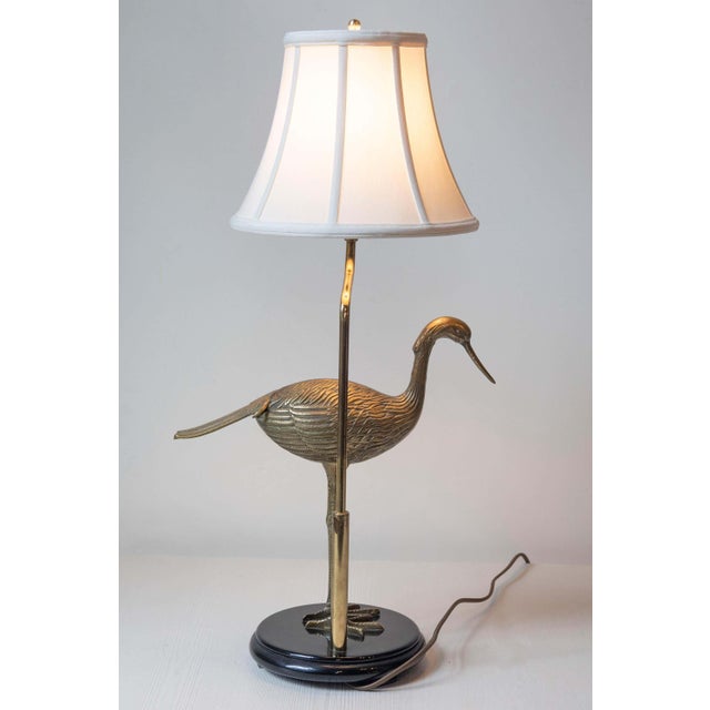 Brass Mid 20th Century French Lamp For Sale - Image 8 of 10