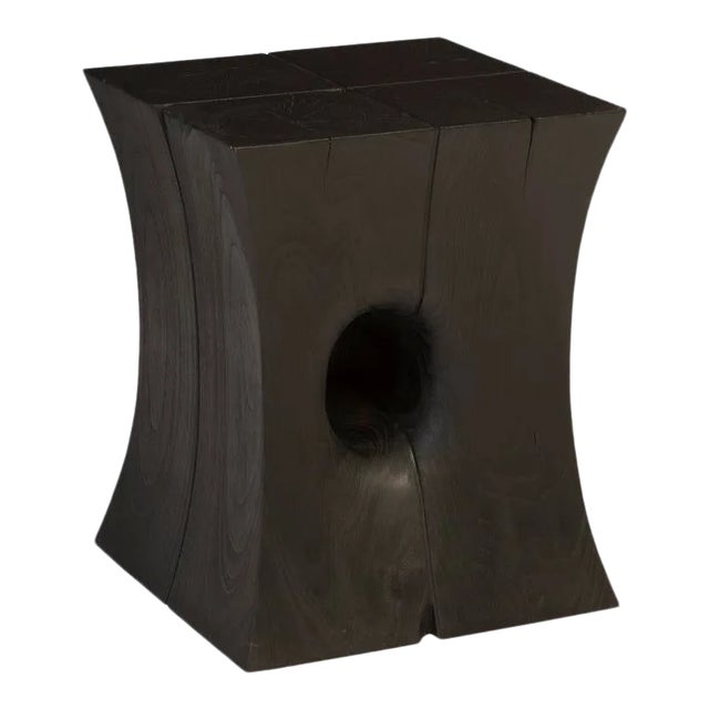 Phillips Collection Peep Hole Side Table For Sale