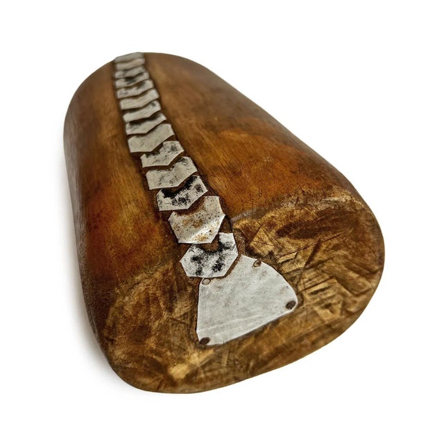 Vintage Wood Tutsi Pot For Sale In Los Angeles - Image 6 of 10