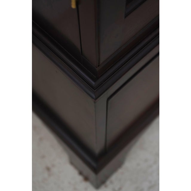 Stickley Colonial Williamsburg Mahogany 2 Door Bookcase For Sale - Image 9 of 18