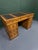 Beautiful 1966 double-pedestal executive desk from Drexel's iconic and highly collectible "Triune" series. Crafted from...