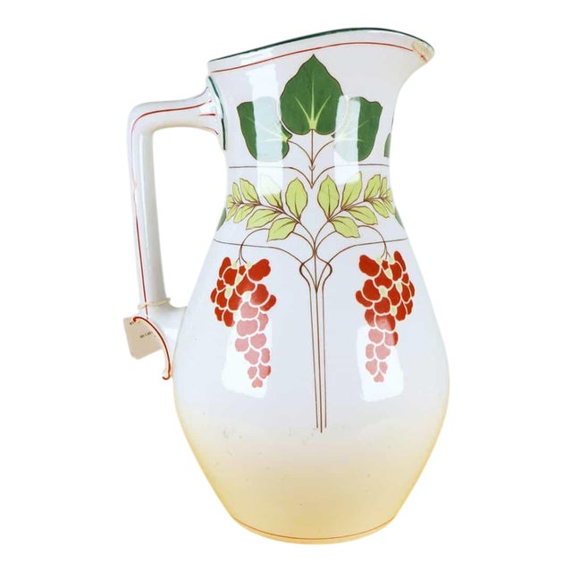 Vintage Ceramic Jug from Ginori For Sale