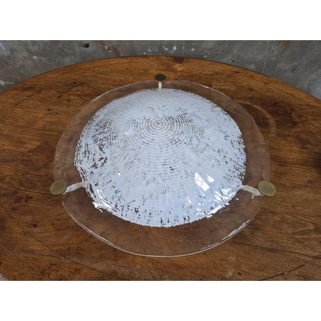 Large Vintage Ceiling Light by J. T. Kalmar for Kalmar Franken KG, 1970s For Sale - Image 10 of 10