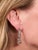 Metal The Davinas: Ladies Antique Platinum and Diamond Dangler Earrings, 2 Pieces For Sale - Image 7 of 7