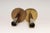 1970s Set of Two Vintage Patinated Brass Candlesticks With Cork Bases For Sale - Image 5 of 18