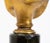 Antique 19th Century Gilded Bronze Sculpture on Green Marble Base For Sale - Image 3 of 6
