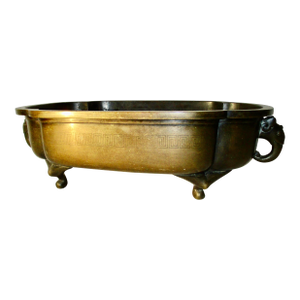 Japanese Bronze Bonsai Planter Late 19th