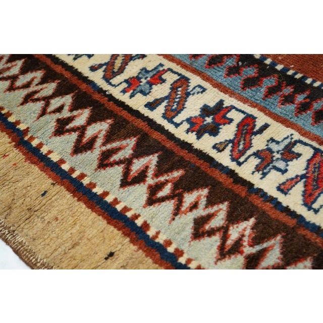 Textile Late 18th Century Antique Bakshayesh Runner 3'6'' x 9'7'' For Sale - Image 7 of 11