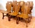 Vintage Belgian Dining Chairs in Oak, 1960s, Set of 6 For Sale - Image 16 of 18