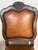 Set of Ten French Carved Wood Dining Chairs With Leather Upholstery For Sale - Image 10 of 18