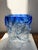 Large Brutalist Cobalt Blue Art Glass Vase by Kaj Blomqvist for Kumela, Finland, 1970s For Sale - Image 12 of 18