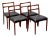 Danish Teak Dining Chairs, in the Style of Johannes Andersen For Sale