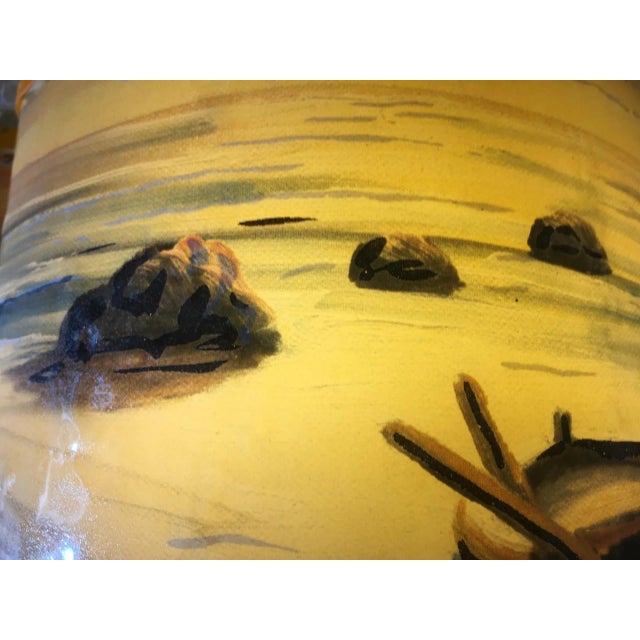 Particular wall lamp with a classic 1980s glass. Glass with decal, very beautiful and particular. On looks like a...