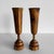 Mid 20th Century Handcrafted Zebrawood Candle Holders - Set of 2 For Sale - Image 4 of 8