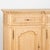 Brown 20th Century Long Bleached Oak Sideboard Buffet From Belgium For Sale - Image 8 of 17