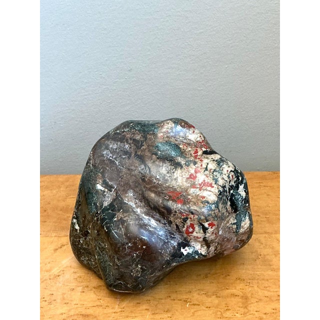 Vintage Polished Jasper Rock For Sale - Image 12 of 18