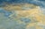 Abstract Cosmic Splash Modern Hand-Tufted Wool Area Rug – Blue, Gold, & Grey For Sale - Image 4 of 10