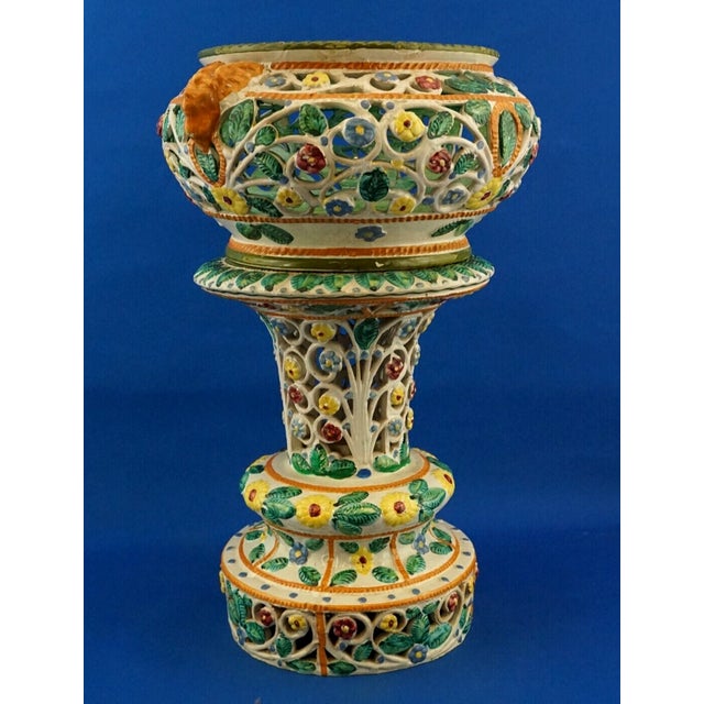 1920s Ceramic Vase attributed to Giovanni Lapucci, 1920s For Sale - Image 5 of 18