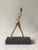 Contemporary Modern Gilt Iron Sculpture of Man For Sale In New York - Image 6 of 11