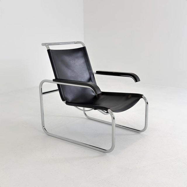 Mid-Century B35 - S35 L Lounge Chair by Marcel Breuer Bauhaus for Thonet, 1980s For Sale - Image 10 of 18