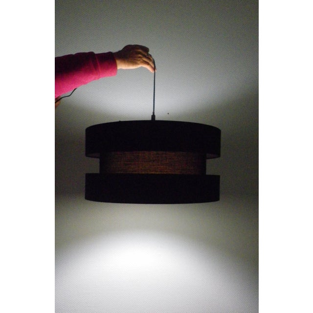1990s Large Black Hallway Pendant Light, 1990s For Sale - Image 5 of 13