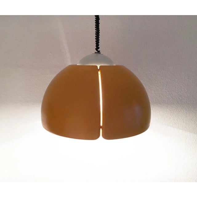 Vintage Swiss Space Age Pendant Lamp from Temde For Sale - Image 6 of 18